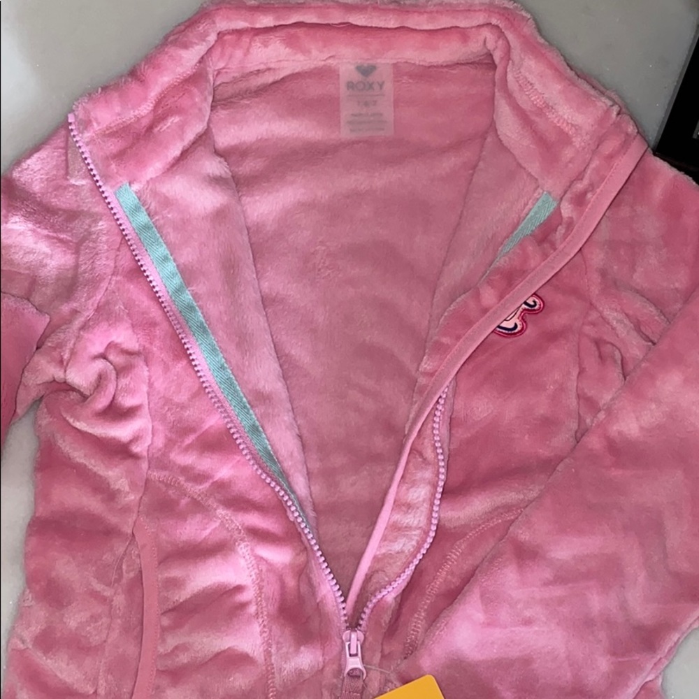🔥Roxy Igloo Zip-Up Mock Neck Cosy Fleece NWT - Picture 9 of 9